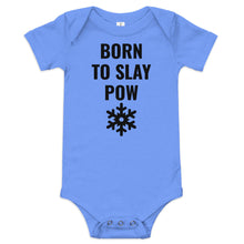 Load image into Gallery viewer, Born to Slay Pow Baby short sleeve one piece