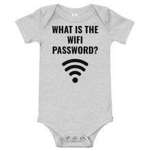 Load image into Gallery viewer, What is the Wifi Passcode?  Baby short sleeve one piece