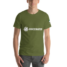 Load image into Gallery viewer, #Vaccinated Short-Sleeve Unisex T-Shirt