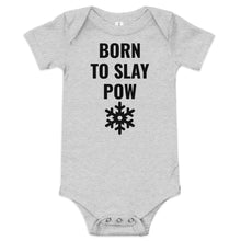 Load image into Gallery viewer, Born to Slay Pow Baby short sleeve one piece
