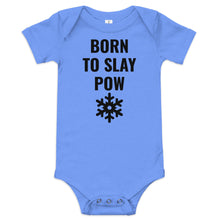 Load image into Gallery viewer, Born to Slay Pow Baby short sleeve one piece
