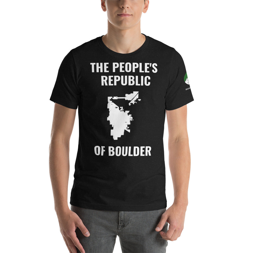 The People's Republic of Boulder Short-Sleeve Unisex T-Shirt