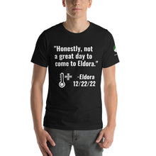 Load image into Gallery viewer, Honestly, not a great day to come to Eldora t-shirt (Unisex)
