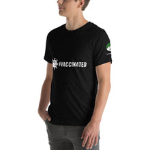 Load image into Gallery viewer, #Vaccinated Short-Sleeve Unisex T-Shirt
