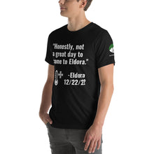 Load image into Gallery viewer, Honestly, not a great day to come to Eldora t-shirt (Unisex)
