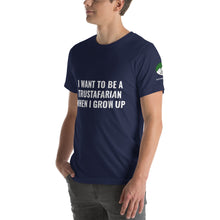 Load image into Gallery viewer, I want to be a Trustafarian Short-Sleeve Unisex T-Shirt
