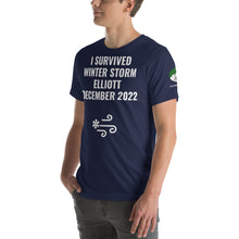 Load image into Gallery viewer, I Survived Winter Storm Elliott t-shirt (unisex)
