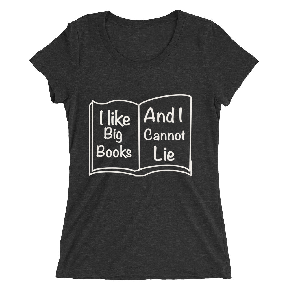 I Like Big Books Ladies' short sleeve t-shirt